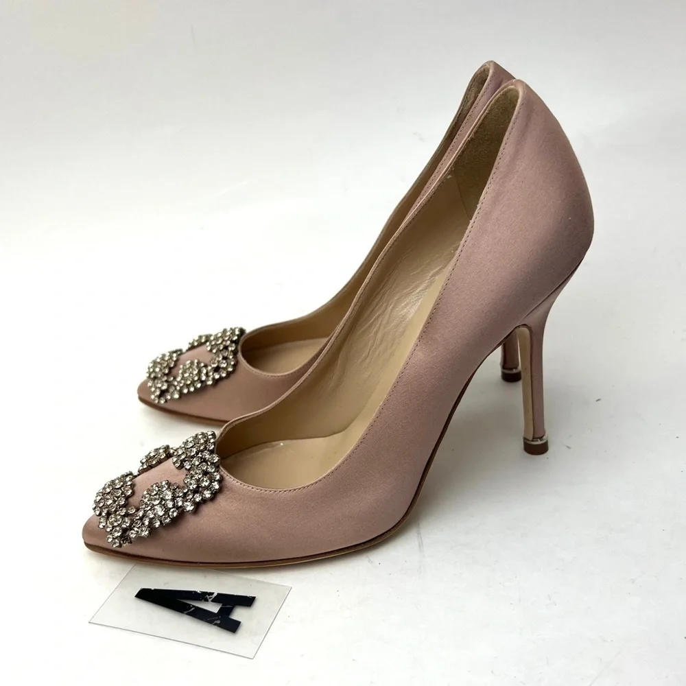 MANOLO BLAHNIK Hangisi Pump sz 6 - Picture 7 of 15